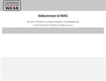 Tablet Screenshot of nwcwear.com